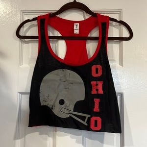 Ohio State Cropped Tank